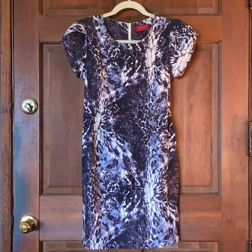 Shop In London Animal Print Dress